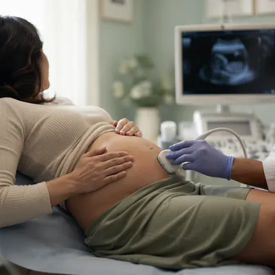 Gentle Prenatal Ultrasound Maternity Exam