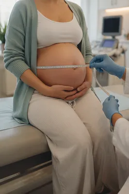 Calm Prenatal Belly Measurement Exam
