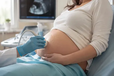 Calm Prenatal Ultrasound Maternity Exam