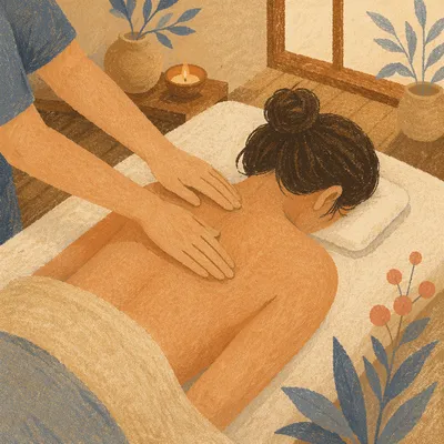 Therapeutic Spa Massage for Calm Wellness