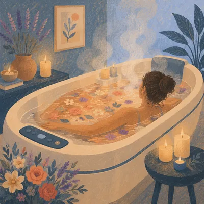 Calm Hydrotherapy Spa Treatment Room