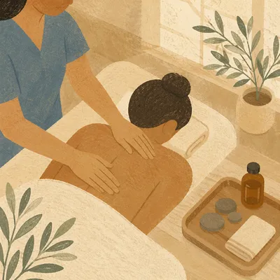 Serene Rehabilitation Spa Shoulder Massage