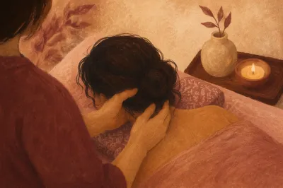 Calming Spa Massage for Wellness Care