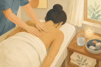 Calm Medical Spa Massage Therapy Room