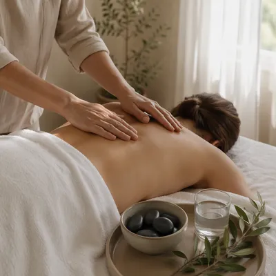 Serene Massage Therapy in Wellness Clinic
