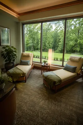 Serene Medical Spa Relaxation Lounge