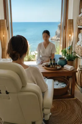 Coastal Spa Consultation for Wellness Therapy