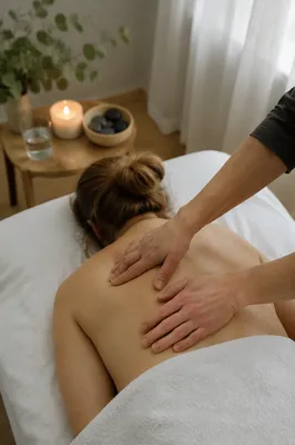 Therapeutic Massage in Calm Medical Spa