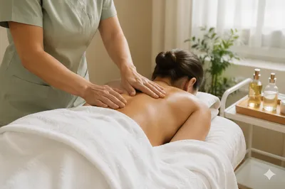 Therapeutic Massage in Calm Medical Spa