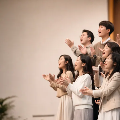 Choir background 4