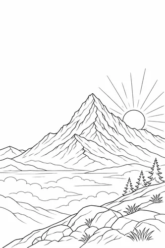 Mountain Background 7