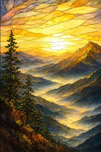 Mountain Background 4