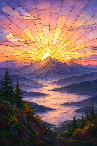Sunrise Background 4