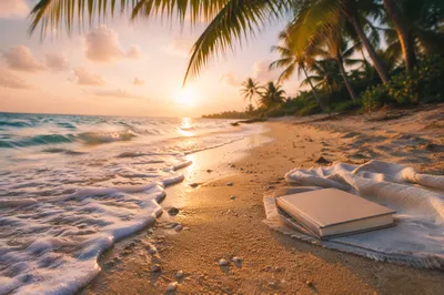 Peaceful Tropical Sunrise Beach Devotion