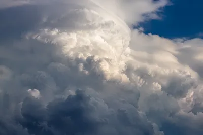 Dramatic Blue Sky Storm Clouds