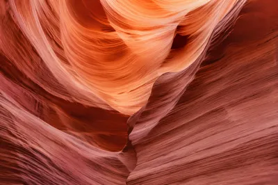 Layered Red Sandstone Canyon Wall Texture