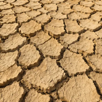 Drought Cracked Desert Earth Texture