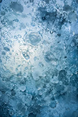Frozen Hail and Ice Storm Texture