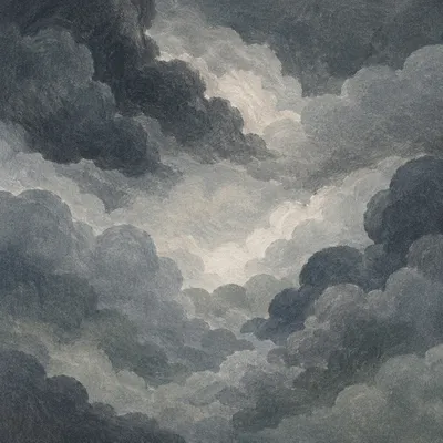 Moody Overcast Storm Cloud Sky