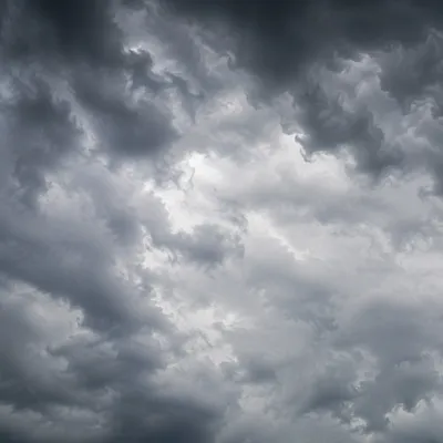 Moody Overcast Storm Clouds Background