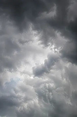 Moody Overcast Storm Clouds Background