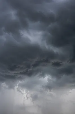 Moody Overcast Storm Clouds Background