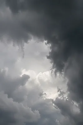 Moody Overcast Storm Clouds with Soft Light