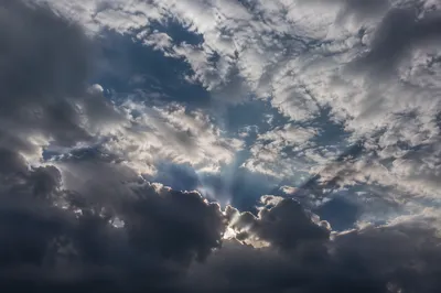 Moody Overcast Sky with Storm Clouds