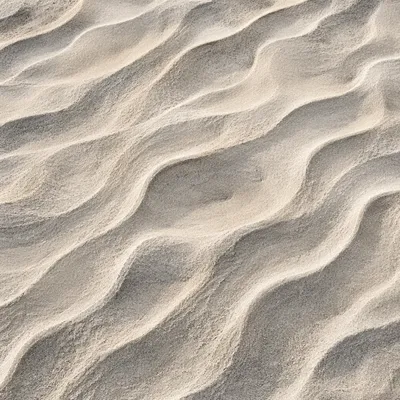 Overhead Desert Sand Ripples Pattern