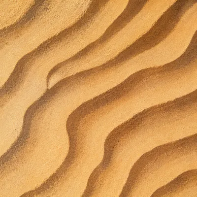 Overhead Desert Sand Ripple Abstract Pattern