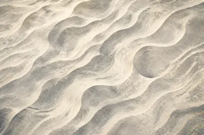 Desert Sand Ripples Overhead Abstract Pattern
