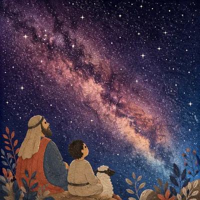 Dreamy Milky Way Starry Night Sky