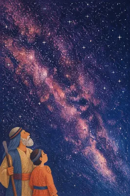 Dreamy Milky Way Starry Night Sky