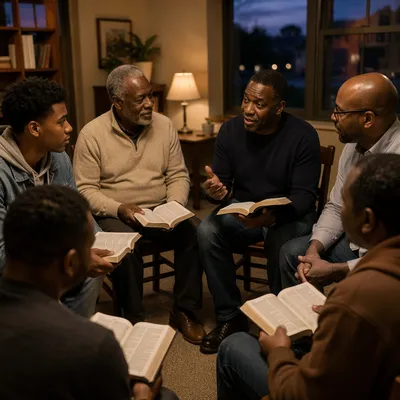 African American Men Bible Study Circle