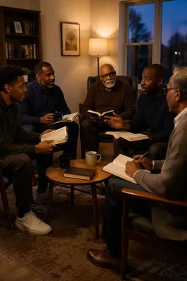 African American Men Bible Study Circle