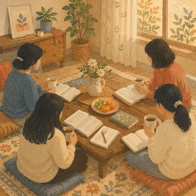 Asian Womens Bible Study Tea Fellowship