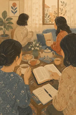 Asian Women Bible Study Tea Fellowship
