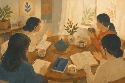 Asian Women Bible Study Tea Fellowship