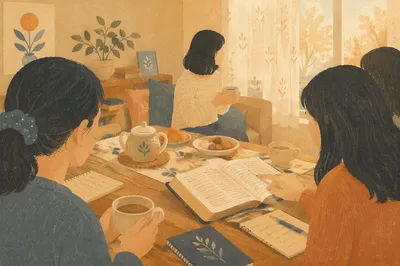 Asian Women Bible Study Tea Fellowship