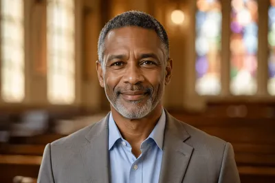Welcoming Church Leader Headshot Portrait