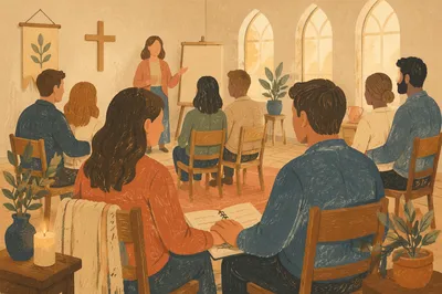 Couples Marriage Retreat Workshop in Church