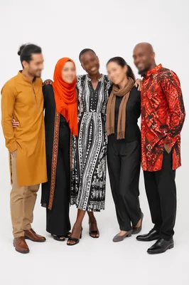 Diverse Multicultural Group Standing Together Portrait