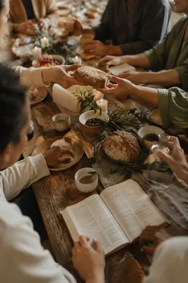 Multicultural Fellowship Around a Shared Table