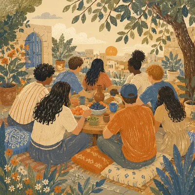 Joyful Diverse Youth Fellowship in Garden