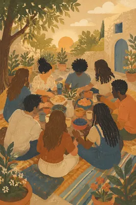 Joyful Diverse Youth Fellowship in Garden
