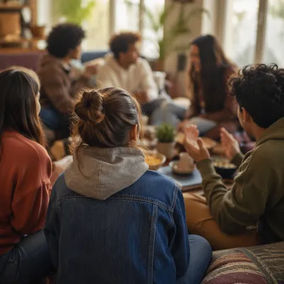 Joyful Diverse Youth Fellowship in Community Room