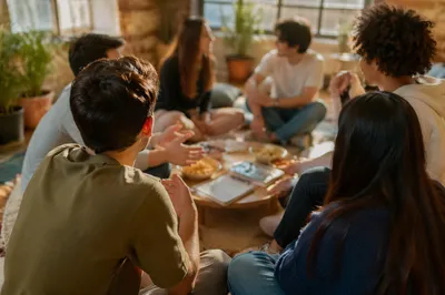 Joyful Diverse Youth Fellowship Gathering
