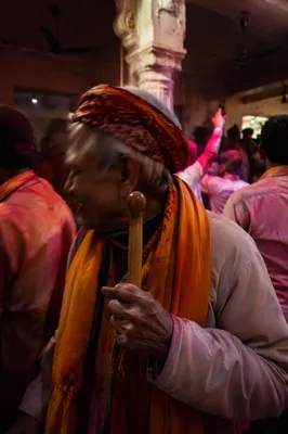 Elderly Celebrant With Gentle Side Smile
