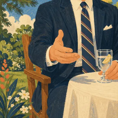 Conversational Hand Gesture at Garden Fellowship
