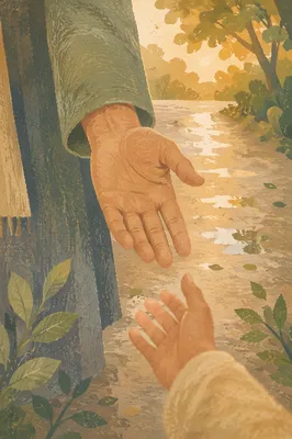 Gentle Reaching Hand of Hope